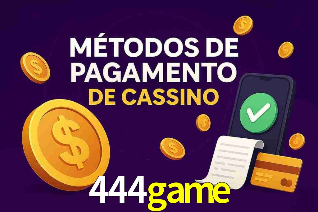 Métodos de Pagamento no 444game